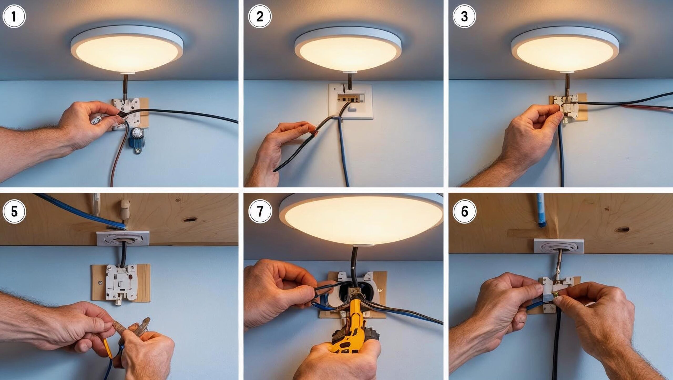 Como Instalar Uma Luminária de Sobrepor Sem Erros (Passo a Passo Fácil)