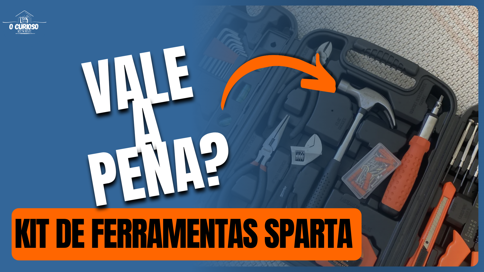 Review + Análise: Kit de Ferramentas SPARTA 129 Peças com Maleta
