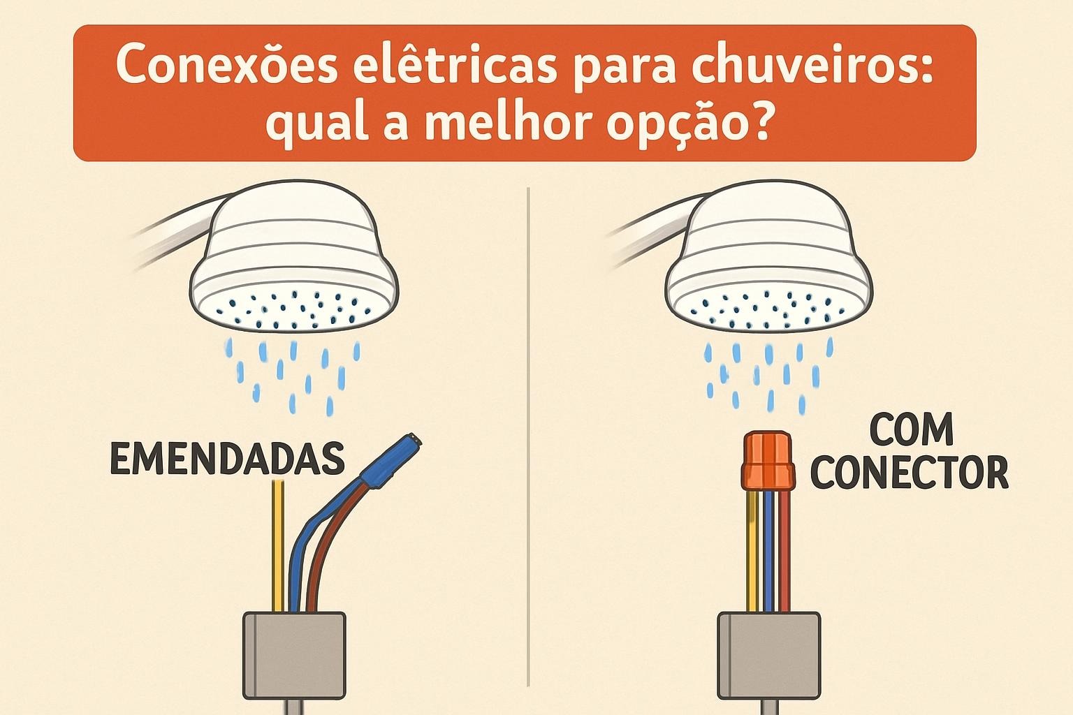 Conexões Elétricas para Chuveiros: Qual a Melhor Opção para Sua Segurança?
